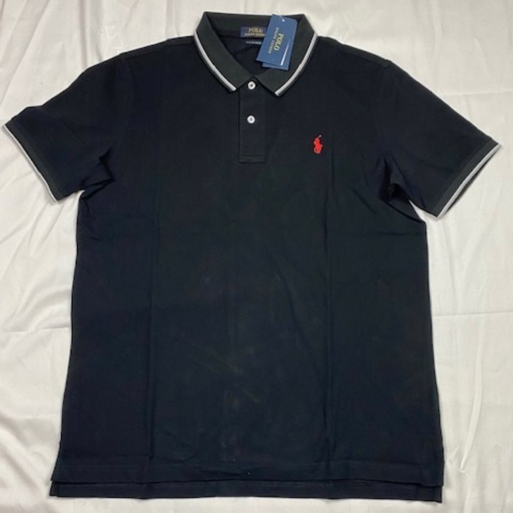 Polo Ralph Lauren Men's Collared Shirt - Black